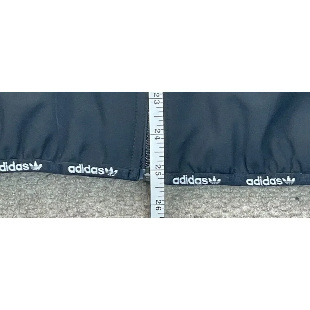 Adidas Men's Black‎ & White Long Sleeve Track Suit Jacket Size Medium